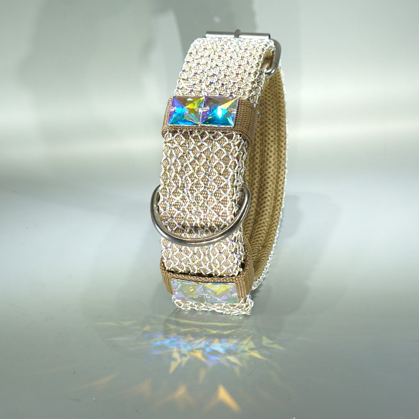 DIAMOND – handmade collar with crystals