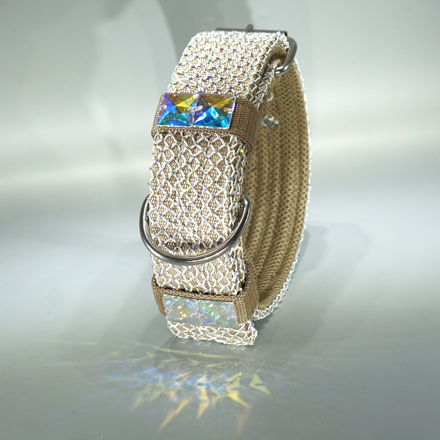 DIAMOND – handmade collar with crystals